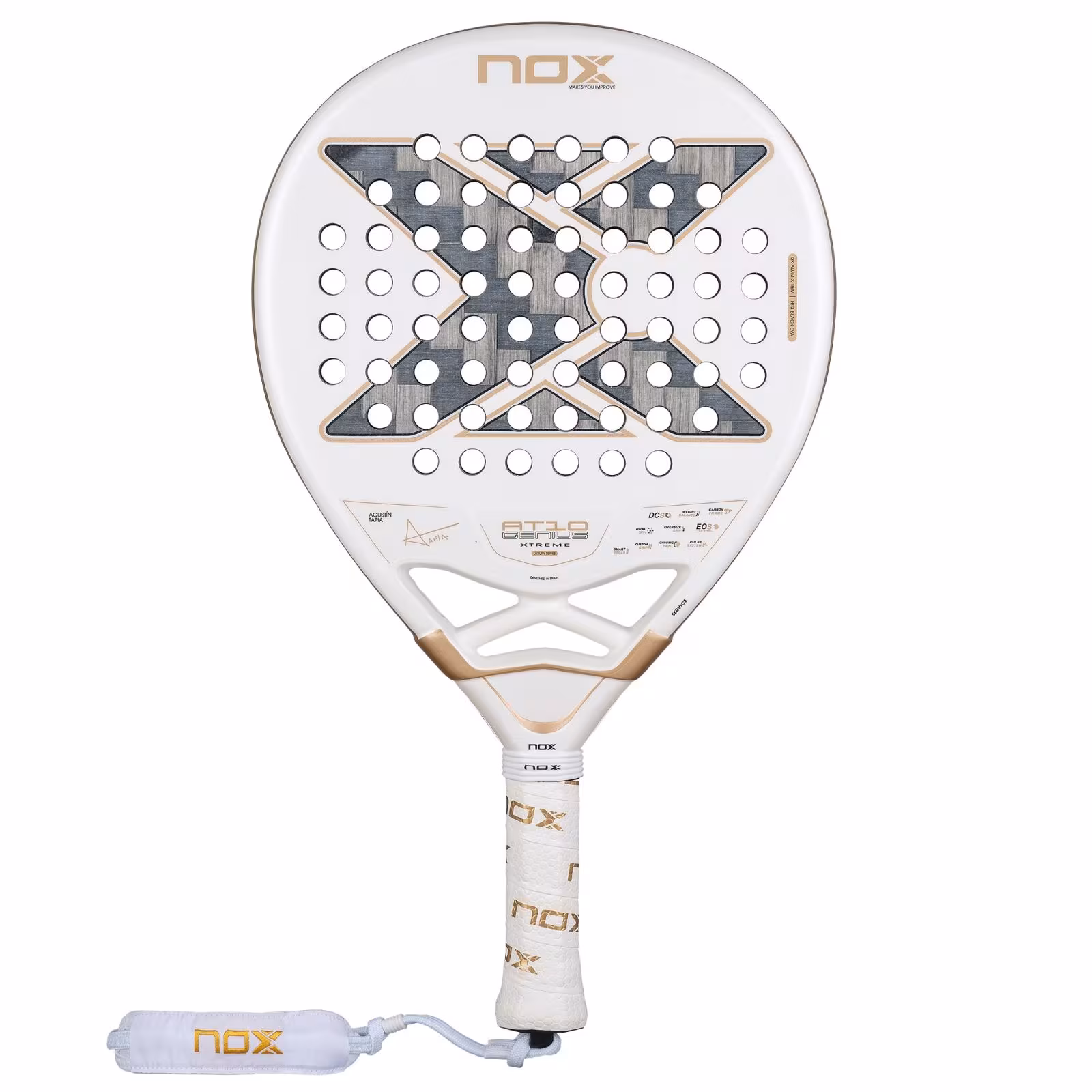 NOX AT10 Genius 12K Alum Xtrem Padel Racket (2026) - NOX AT10 Genius 12K Alum Xtrem Padel Racket (2026) - NOX