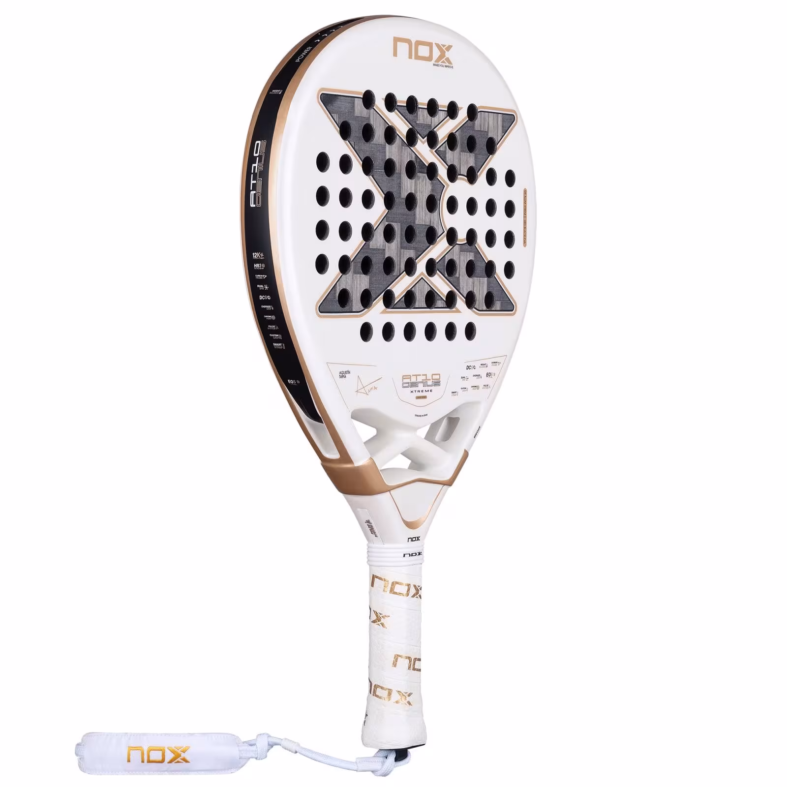 NOX AT10 Genius 12K Alum Xtrem Padel Racket (2026) - NOX AT10 Genius 12K Alum Xtrem Padel Racket (2026) - NOX