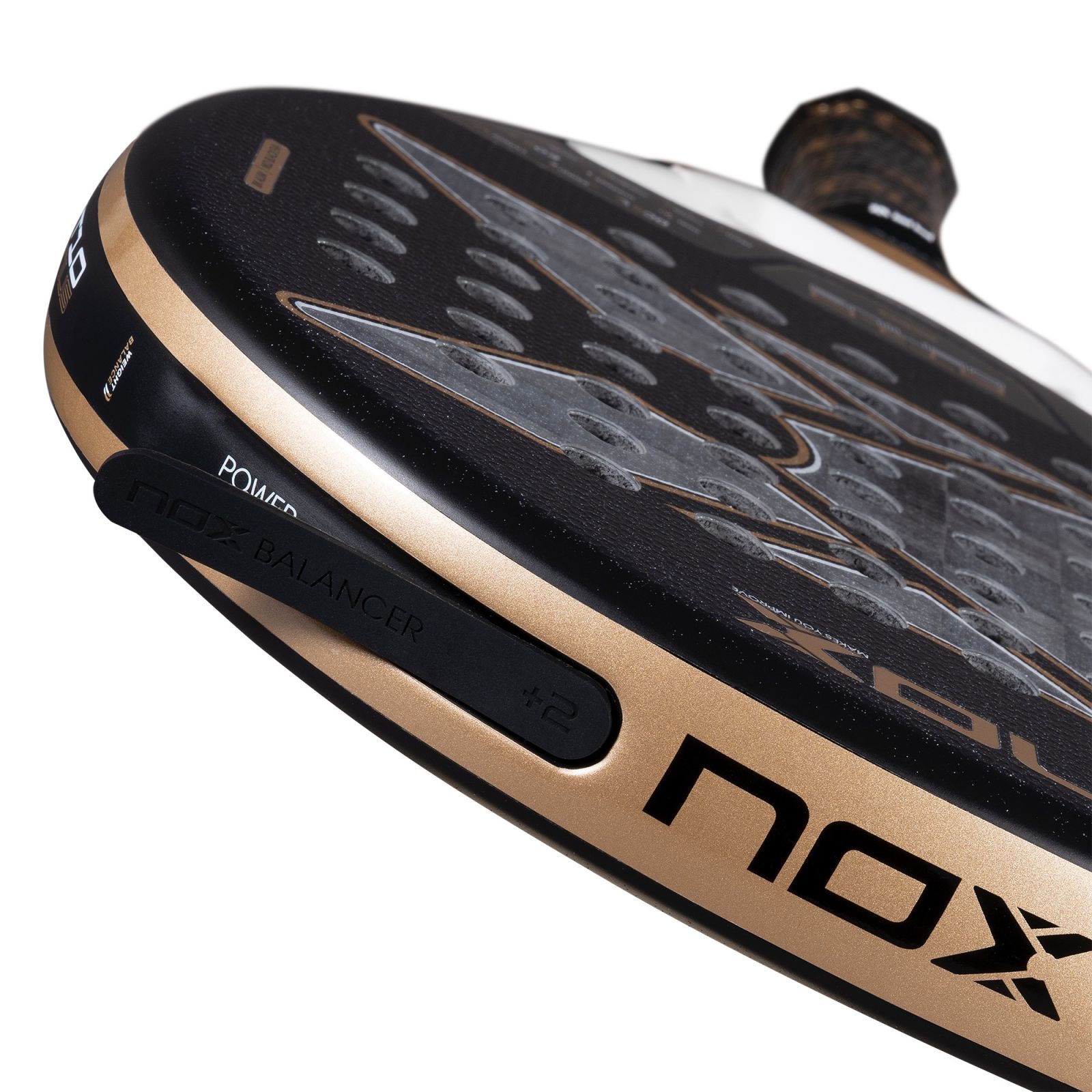 NOX AT10 Genius 18K Alum Padel Racket (2026) - NOX Padel Rackets