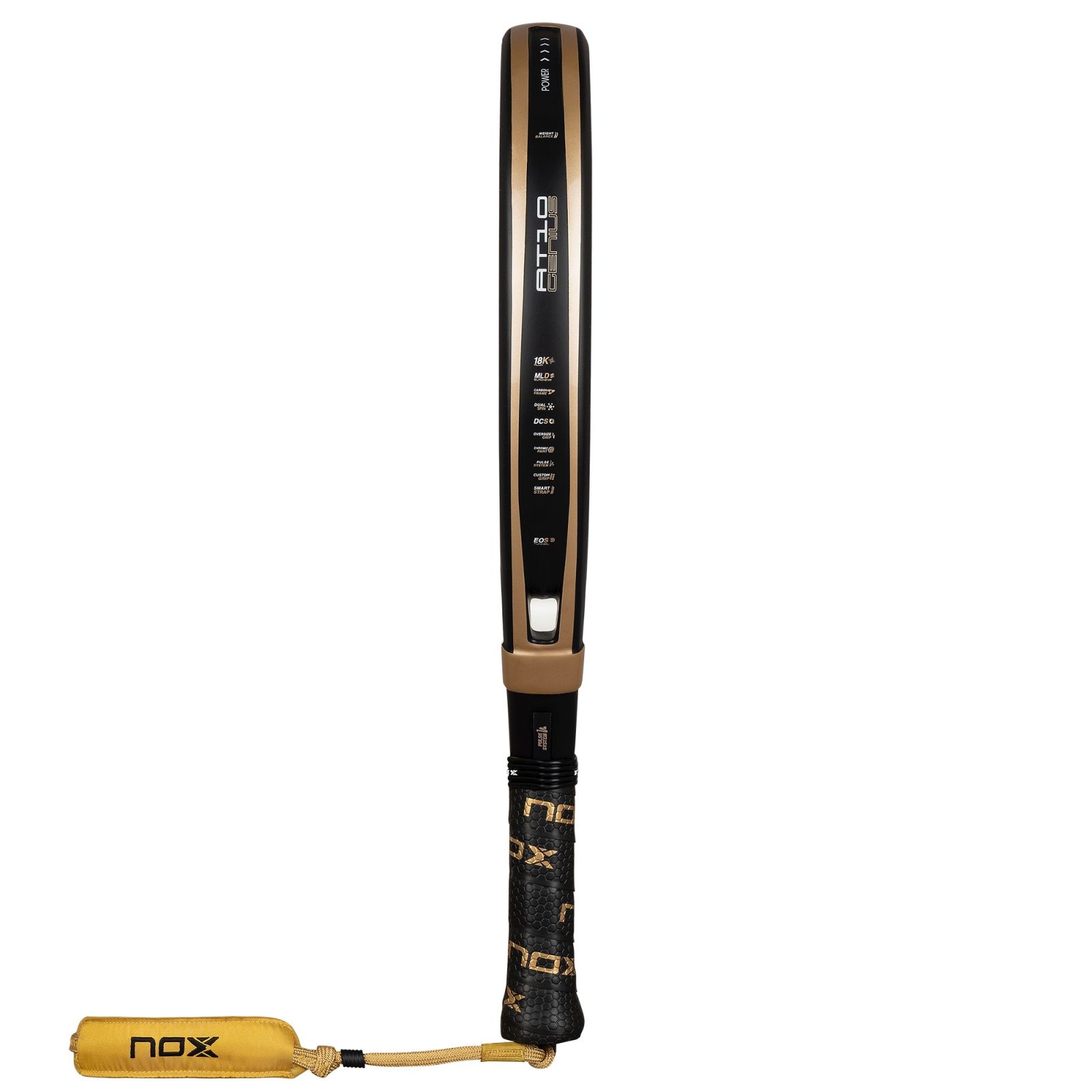 NOX AT10 Genius 18K Alum Padel Racket (2026) - NOX Padel Rackets