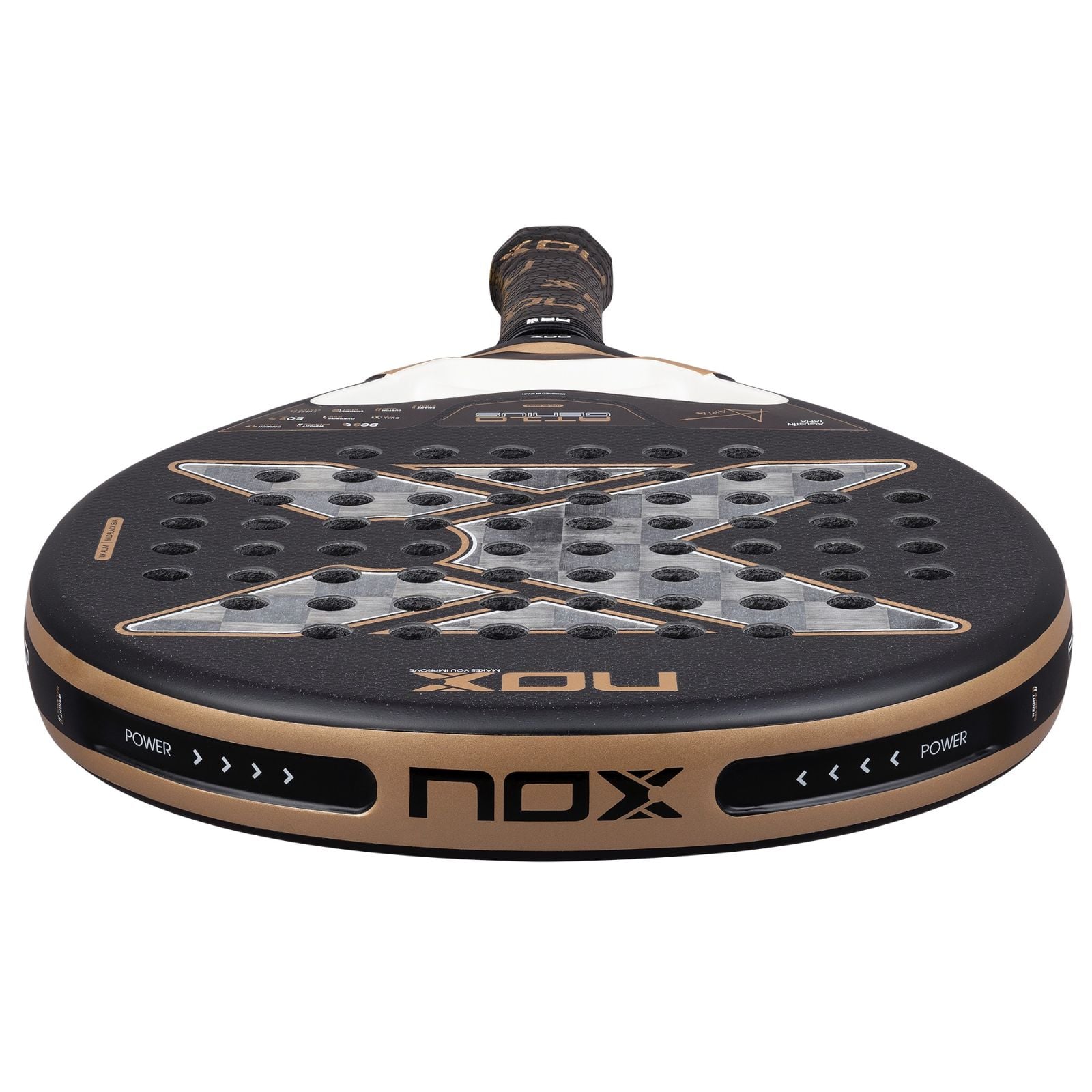 NOX AT10 Genius 18K Alum Padel Racket (2026) - NOX Padel Rackets