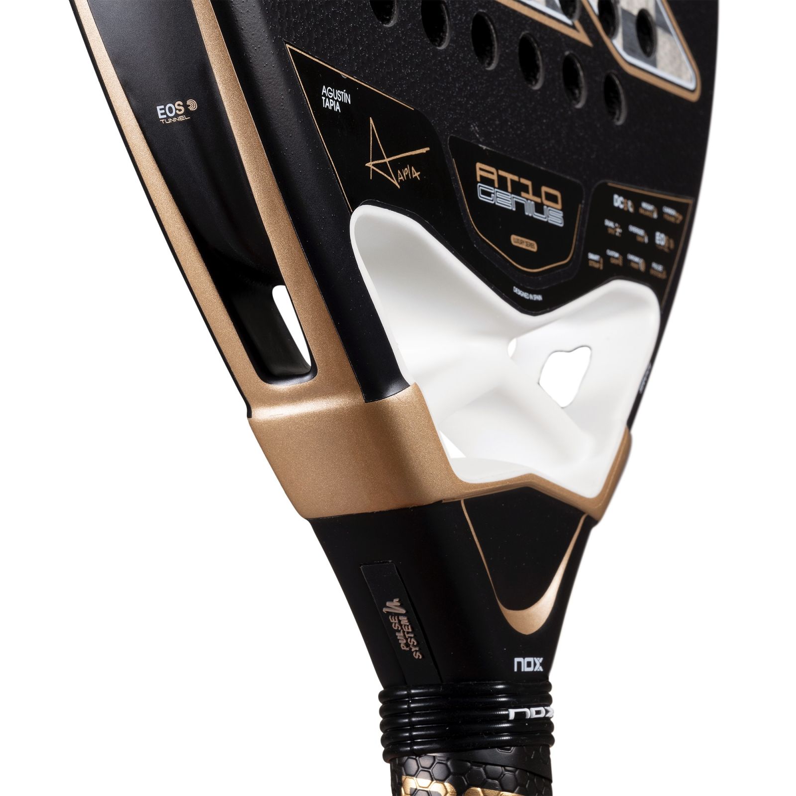 NOX AT10 Genius 18K Alum Padel Racket (2026) - NOX Padel Rackets