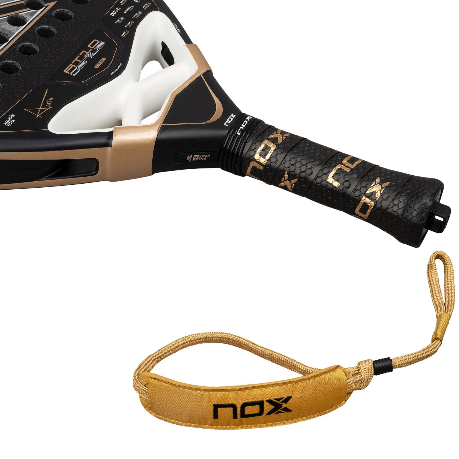 NOX AT10 Genius 18K Alum Padel Racket (2026) - NOX Padel Rackets
