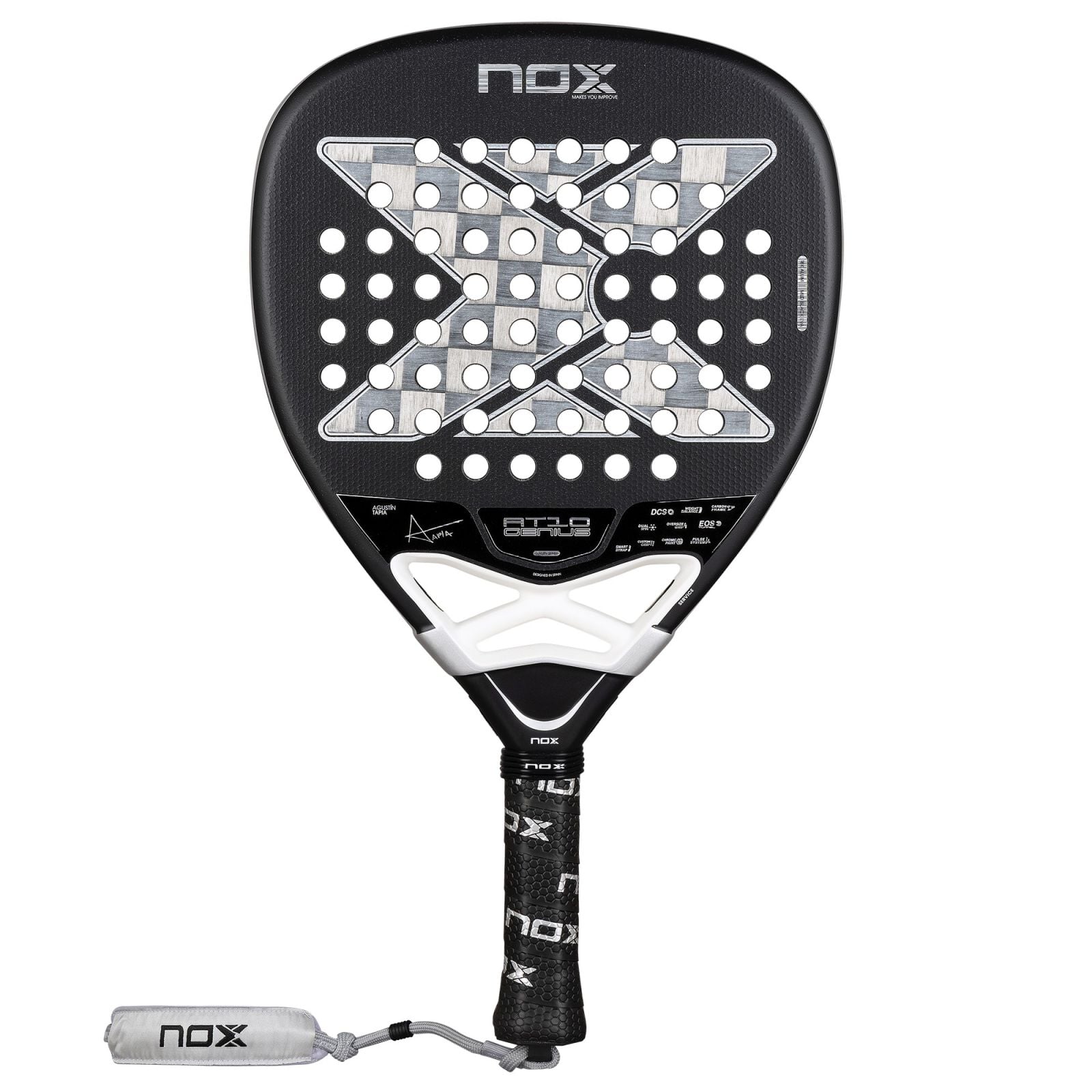 NOX AT10 Genius Attack 18K Alum Padel Racket (2026) - NOX Padel