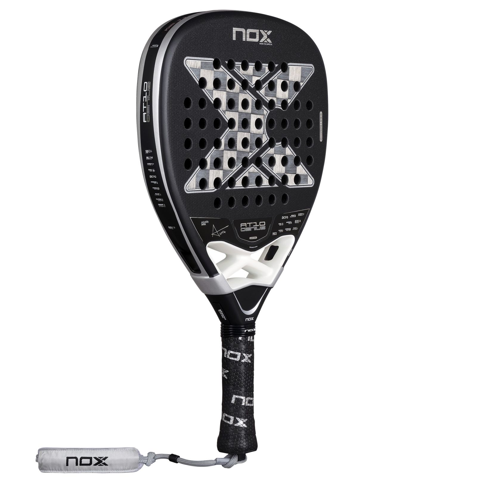 NOX AT10 Genius Attack 18K Alum Padel Racket (2026) - NOX Padel
