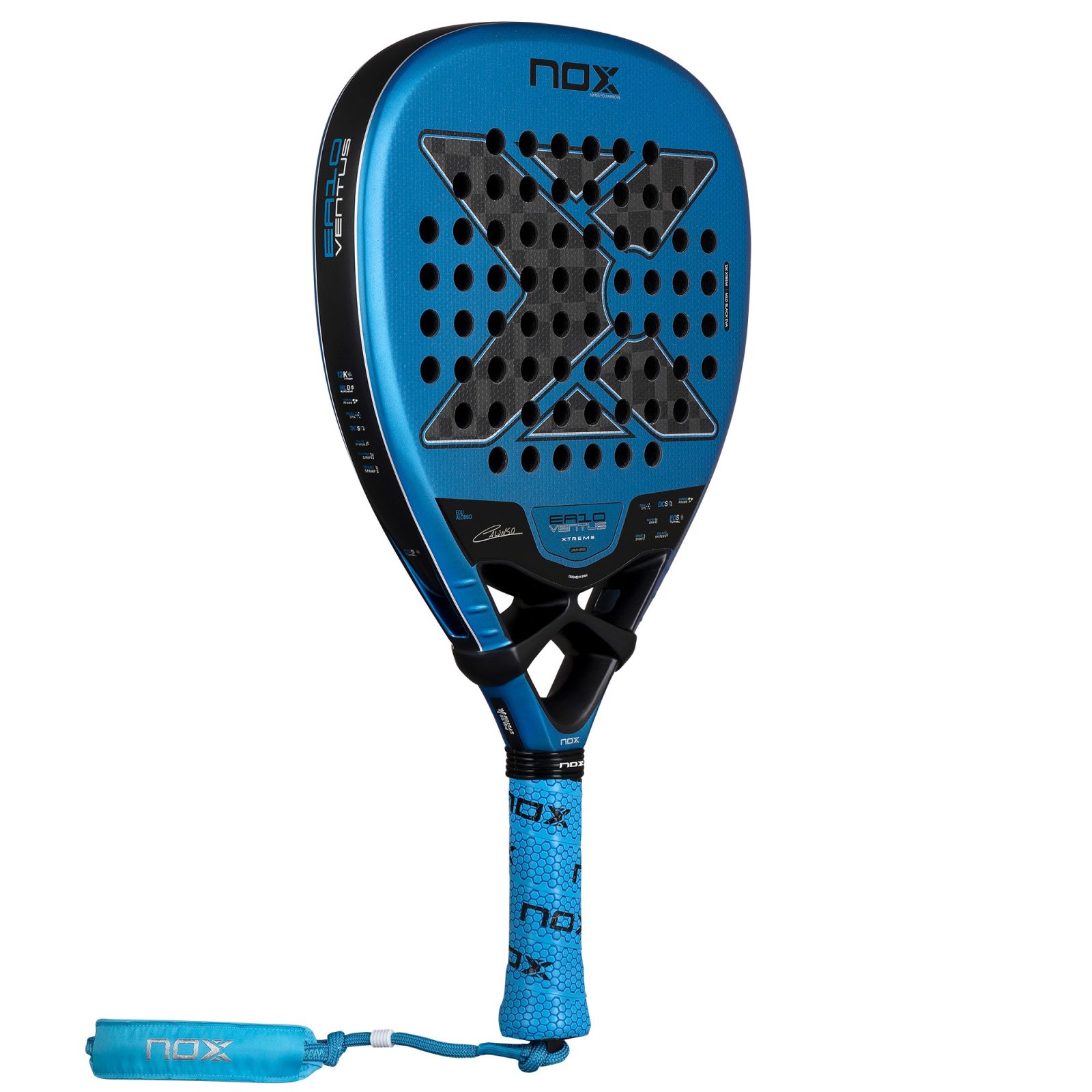 NOX EA10 Ventus Attack 12K Xtrem Padel Racket (2026) - NOX