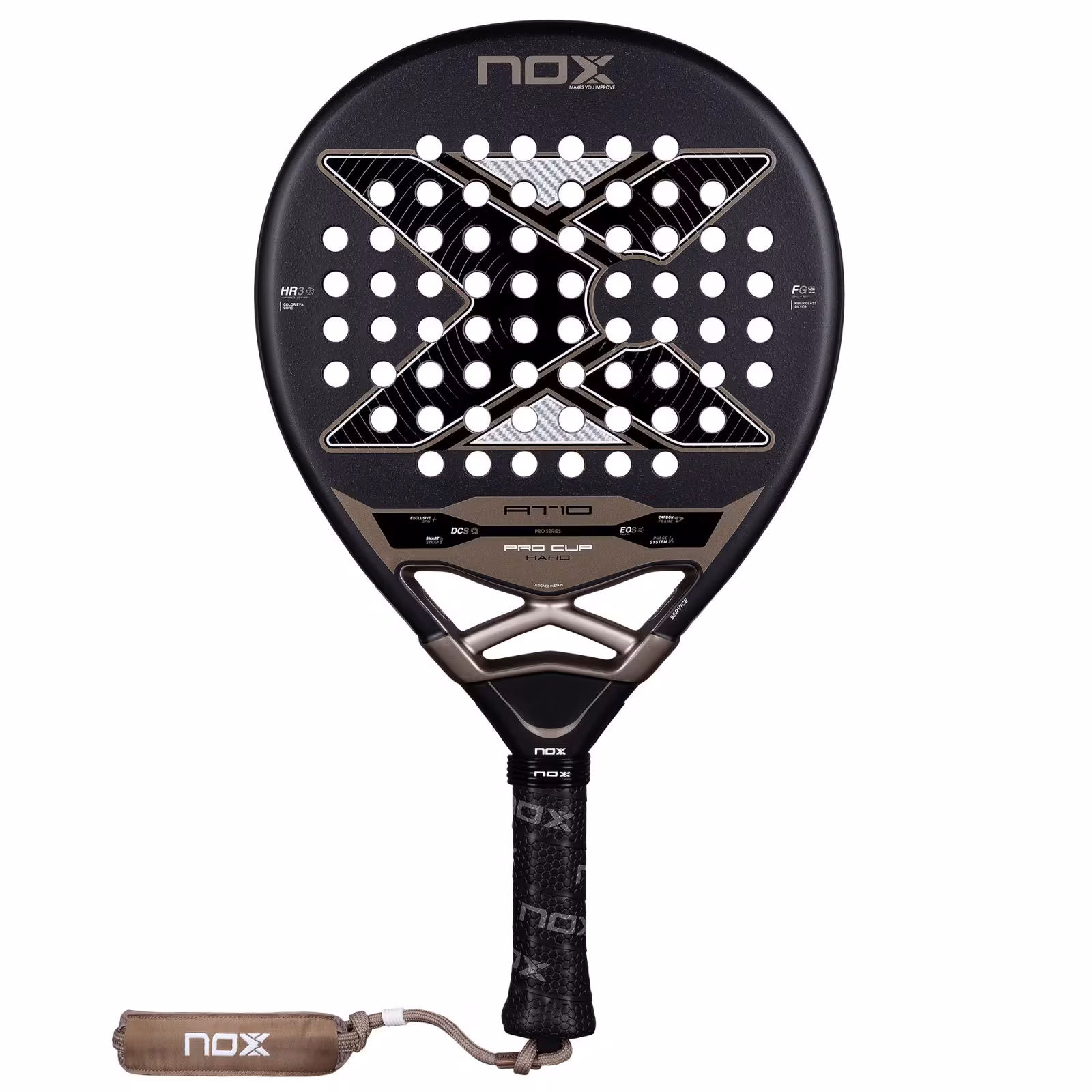 NOX AT10 Pro Cup Hard - Agustin Tapia Padel Racket (2026) -