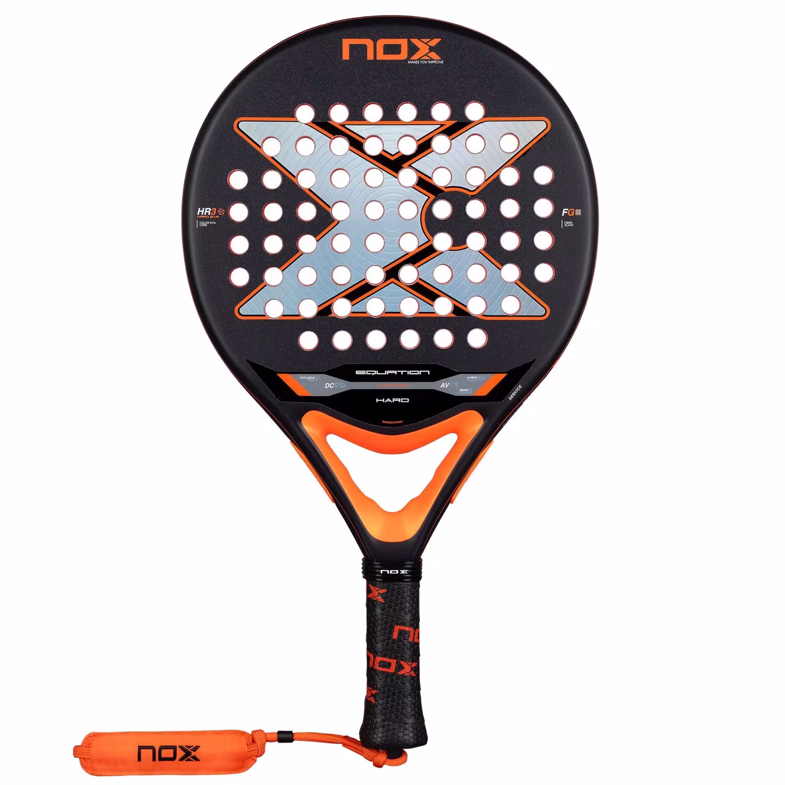 NOX Equation Hard Advanced Padel Racket (2026) - NOX