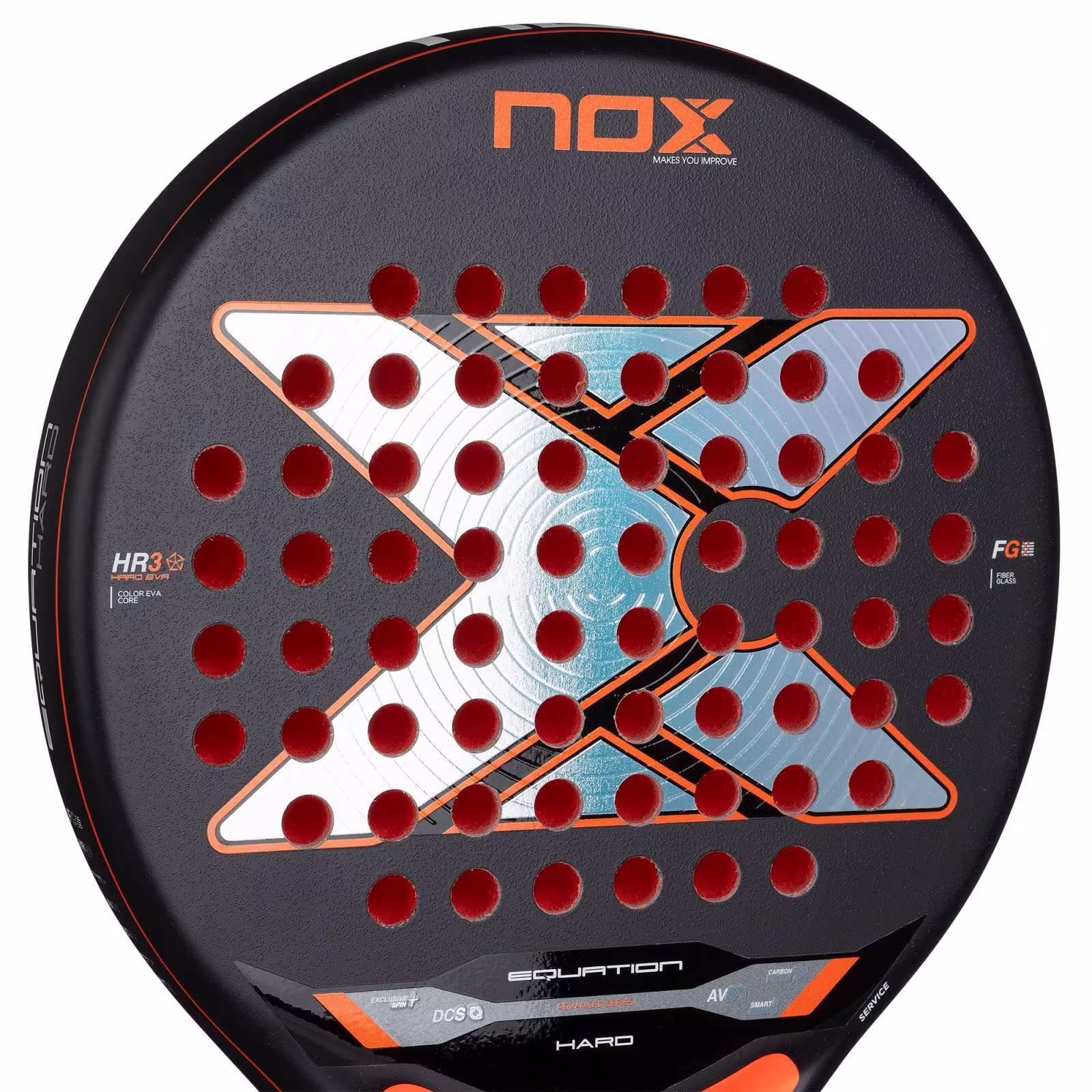 NOX Equation Hard Advanced Padel Racket (2026) - NOX