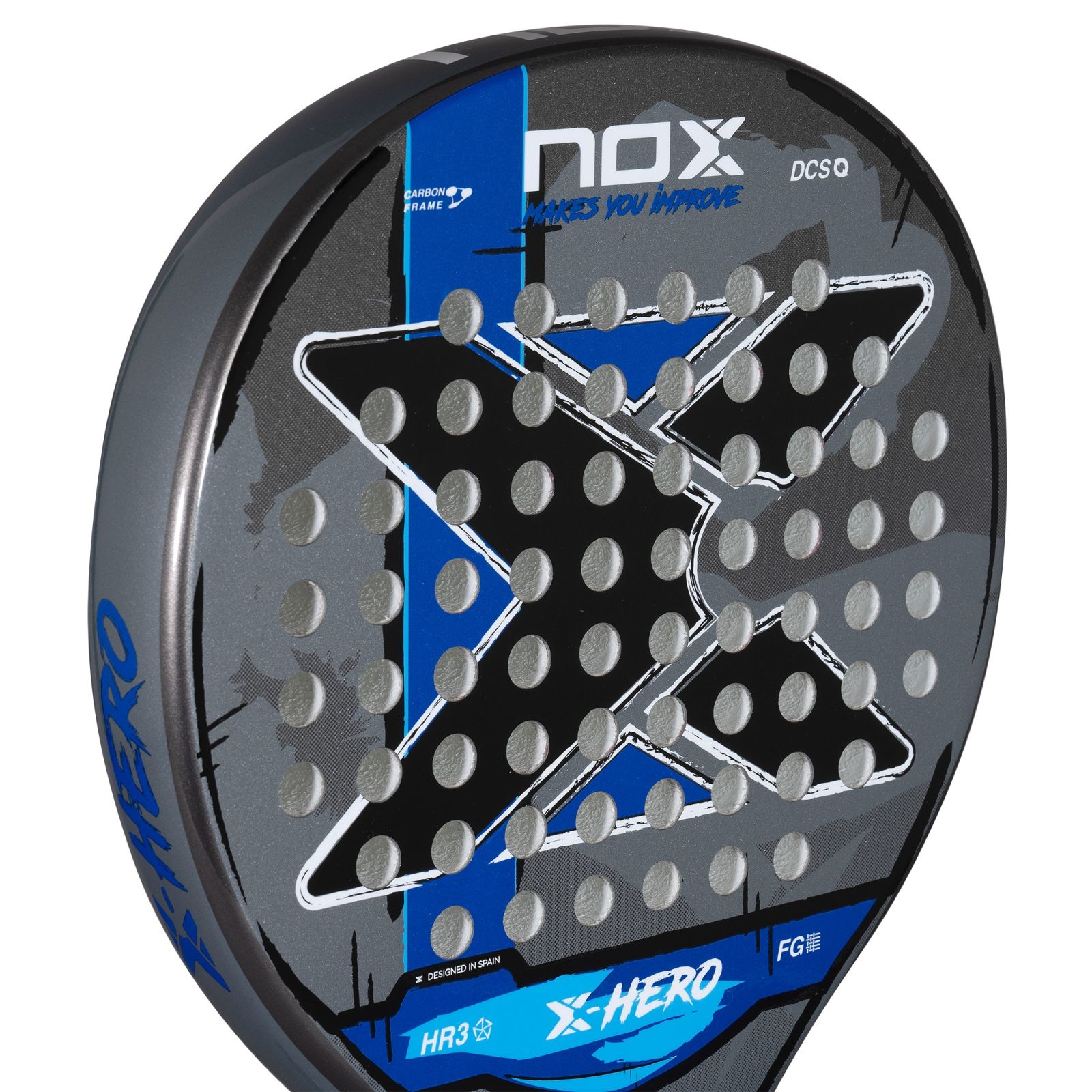 NOX X-Hero Blue Padel Racket (2026) - Palas de pádel NOX