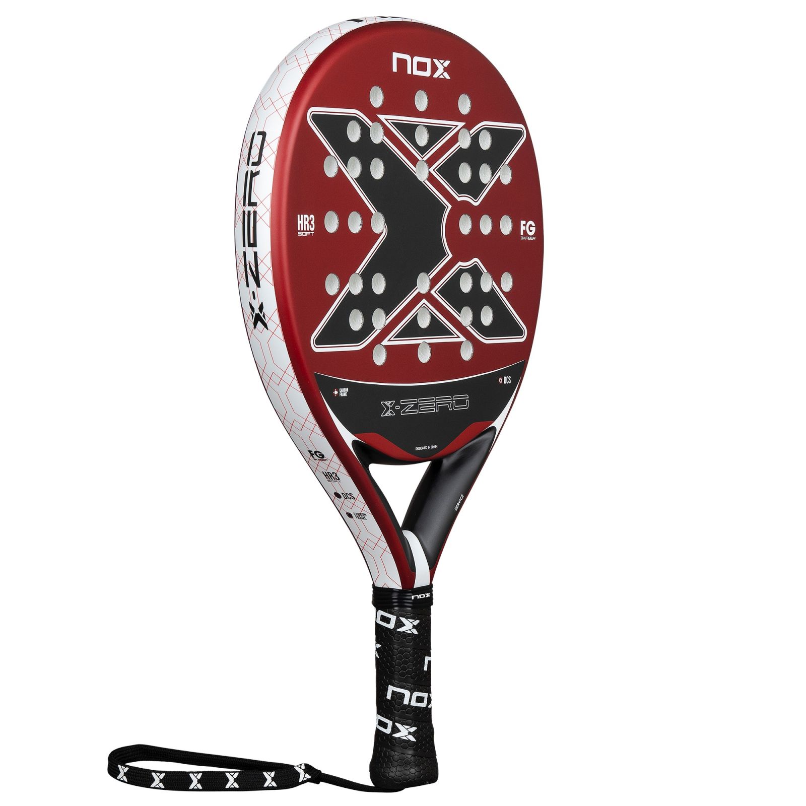 NOX X-Zero Red Padel Racket (2026) - Raquettes de padel NOX