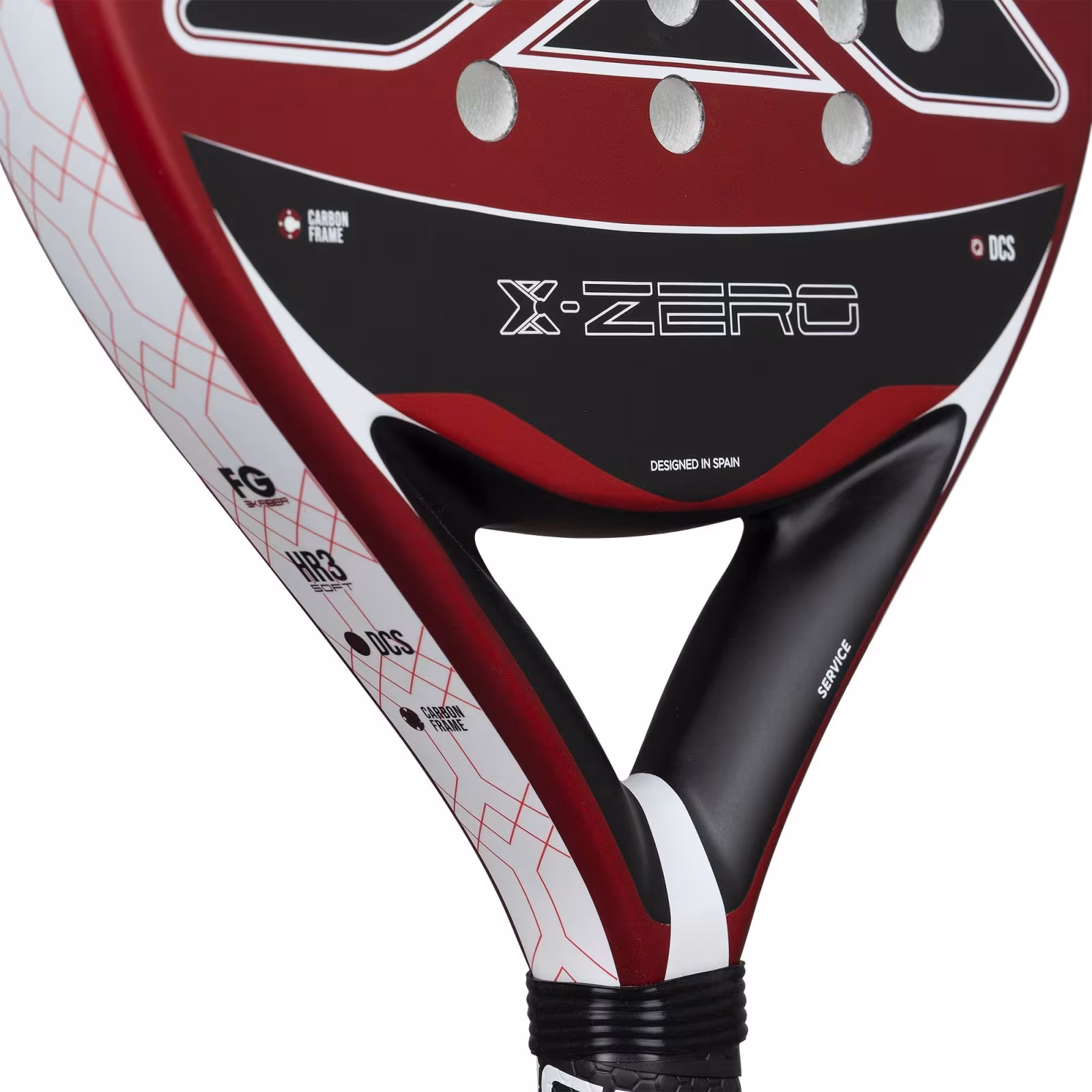 NOX X-Zero Red Padel Racket (2026) - Raquettes de padel NOX