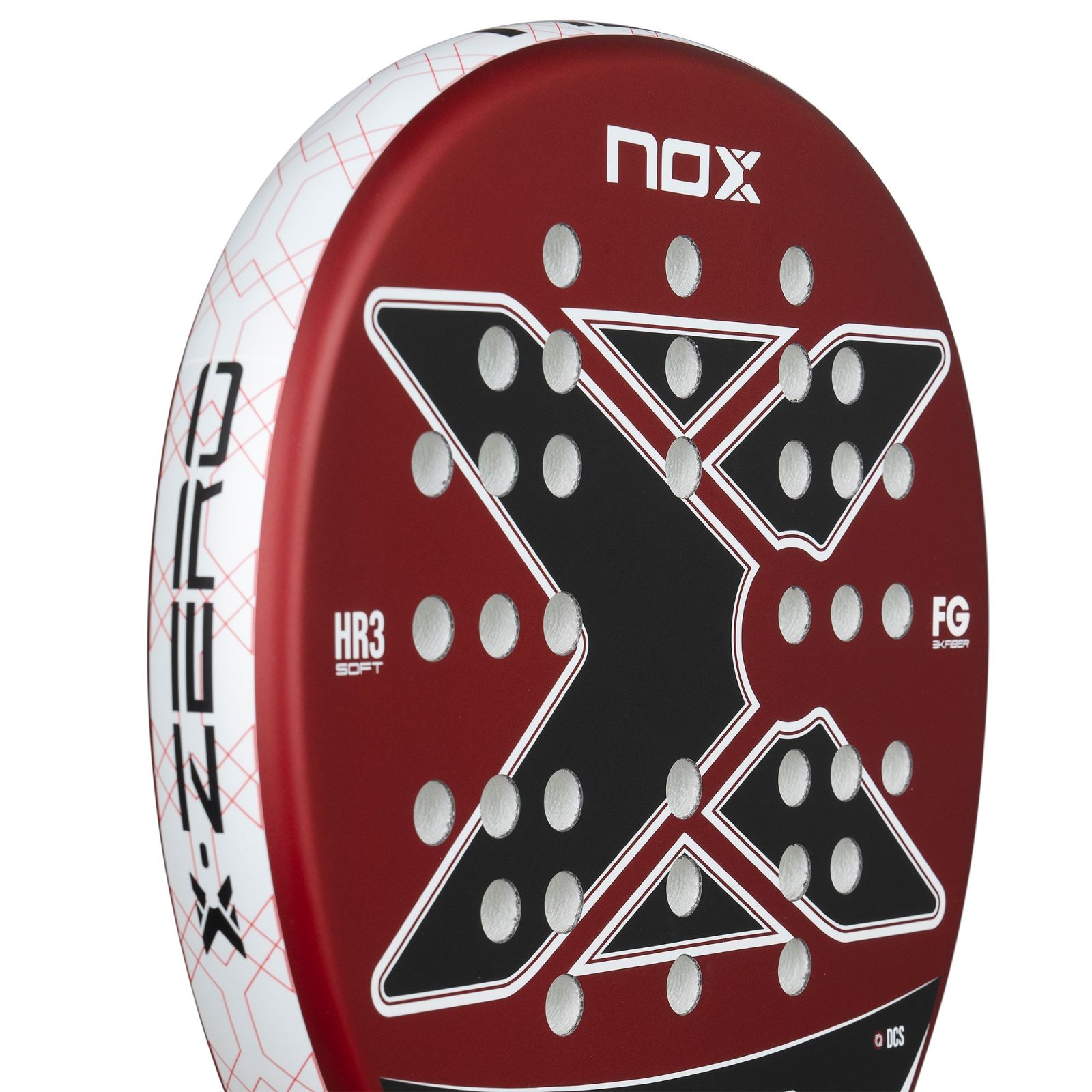 NOX X-Zero Red Padel Racket (2026) - Raquettes de padel NOX