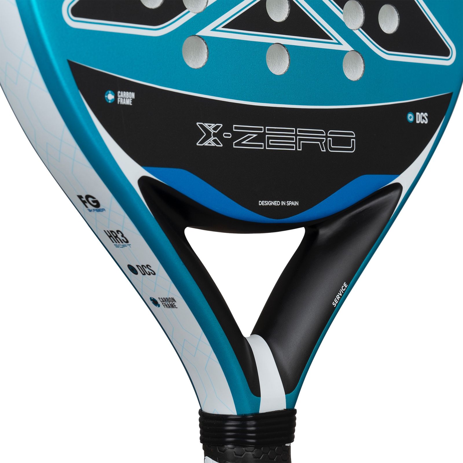 NOX X-Zero Blue Padel Racket (2026) - NOX Padel Rackets