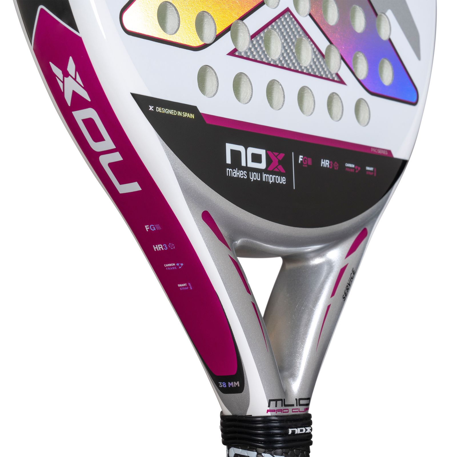NOX ML10 Pro Cup Light - Miguel Lamperti Padel Racket (2026) -