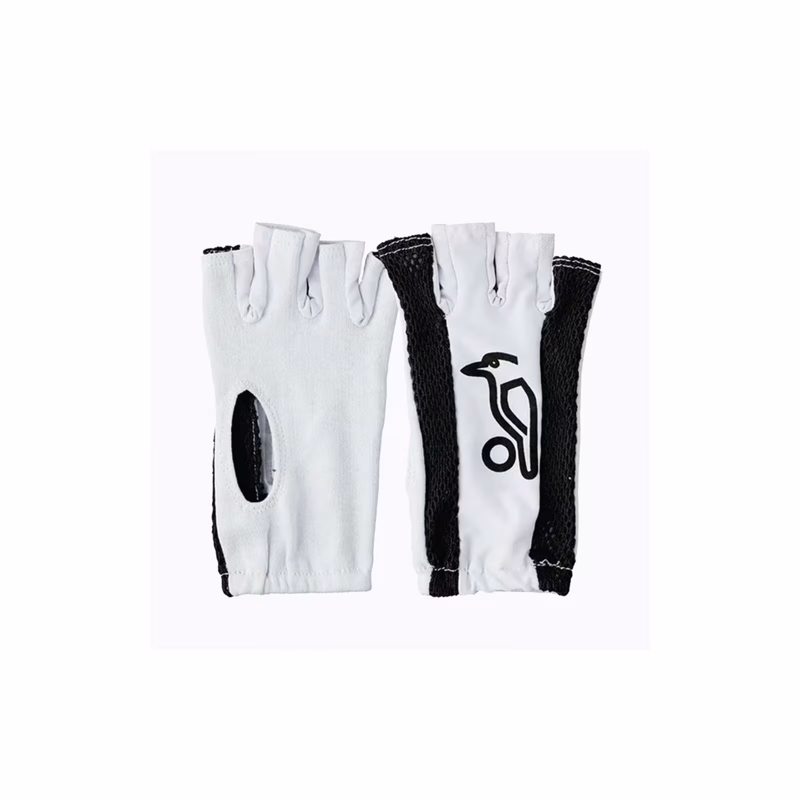 Kookaburra Fingerless Batting Inners (White) - Kookaburra Fingerless Batting Inners (White) - Gants intérieurs