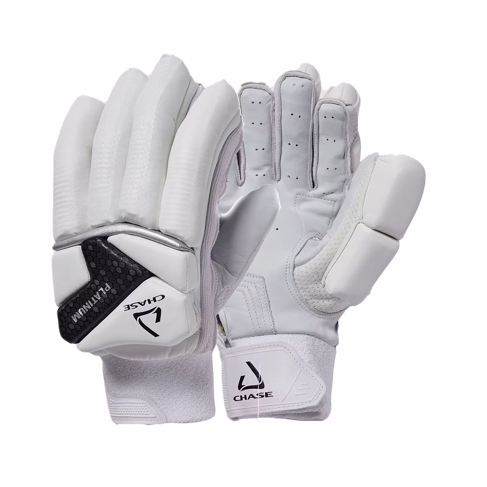 Chase Platinum Cricket Gloves - Guantes de grillo Chase