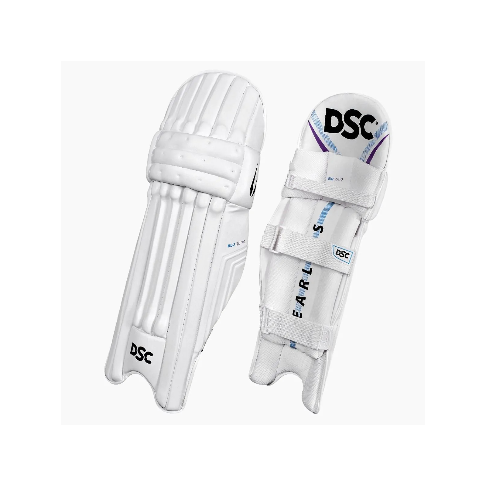 DSC Blu 3000 Cricket Pads (2026) - Coussinets de cricket DSC