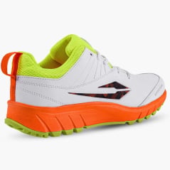 Chaussures de cricket DSC Superstorm - Orange/Jaune (2026) - DSC