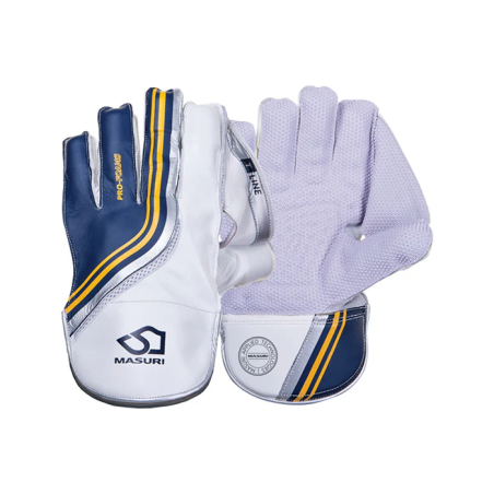 Masuri T Line Wicket Keeping Gloves - White (2026) - Wicket