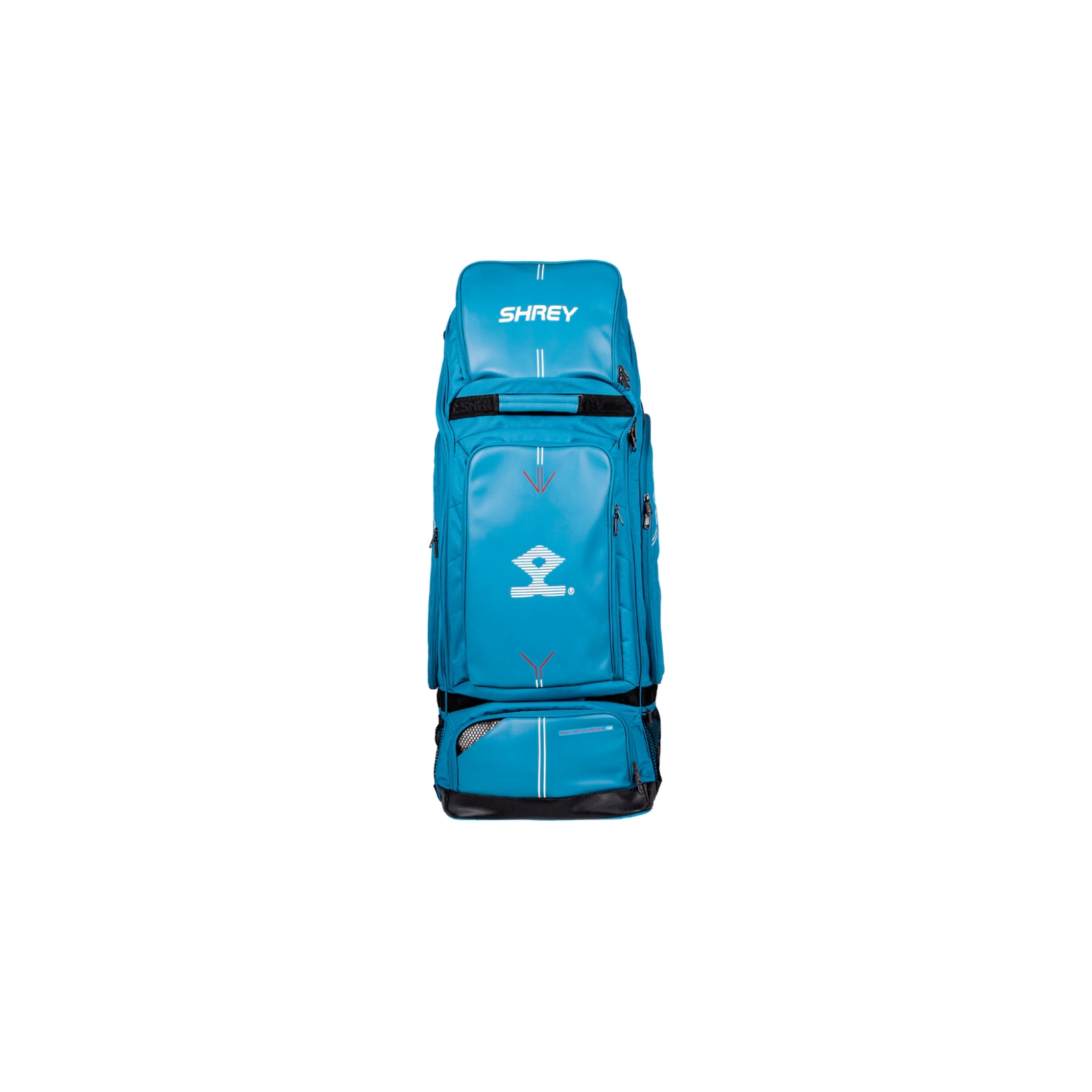 Shrey Meta Duffle Wheelie 120 - Teal Blue (2026) - Shrey Meta Duffle Wheelie 120 - Teal Blue (2024)