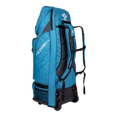 Shrey Meta Duffle Wheelie 120 - Teal Blue (2026)