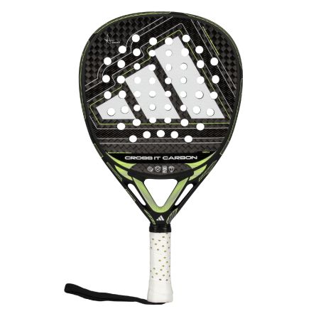 Adidas Crossit Carbon Padel Racket - Black/Lime (2026) -