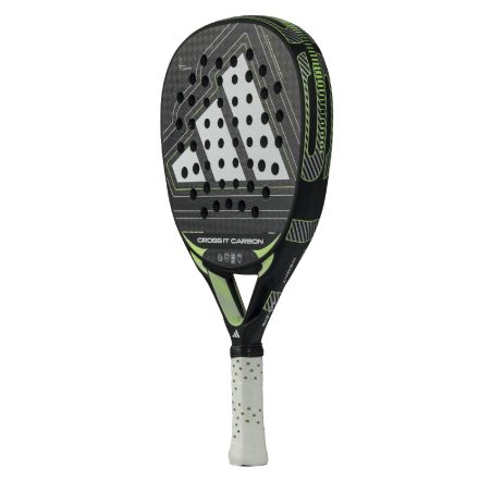 Adidas Crossit Carbon Padel Racket - Black/Lime (2026)