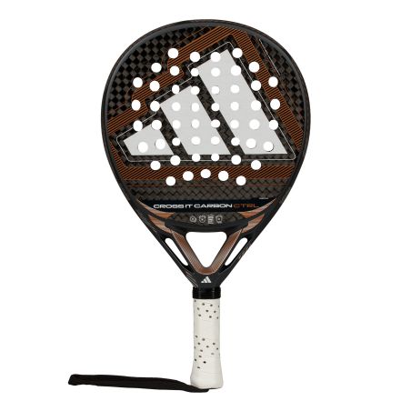 Adidas Crossit Carbon Ctrl Padel Racket - Blue/Bronze (2026) -
