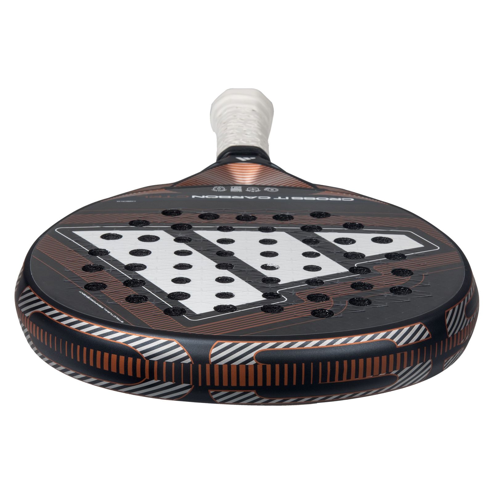 Adidas Crossit Carbon Ctrl Padel Racket - Blue/Bronze (2026) - Adidas Crossit Carbon Ctrl Padel Racket - Blue/Bronze (2026) -