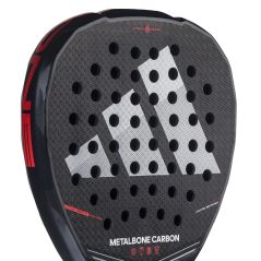 Adidas Metalbone Carbon Padel Racket - Black/Red (2026) -