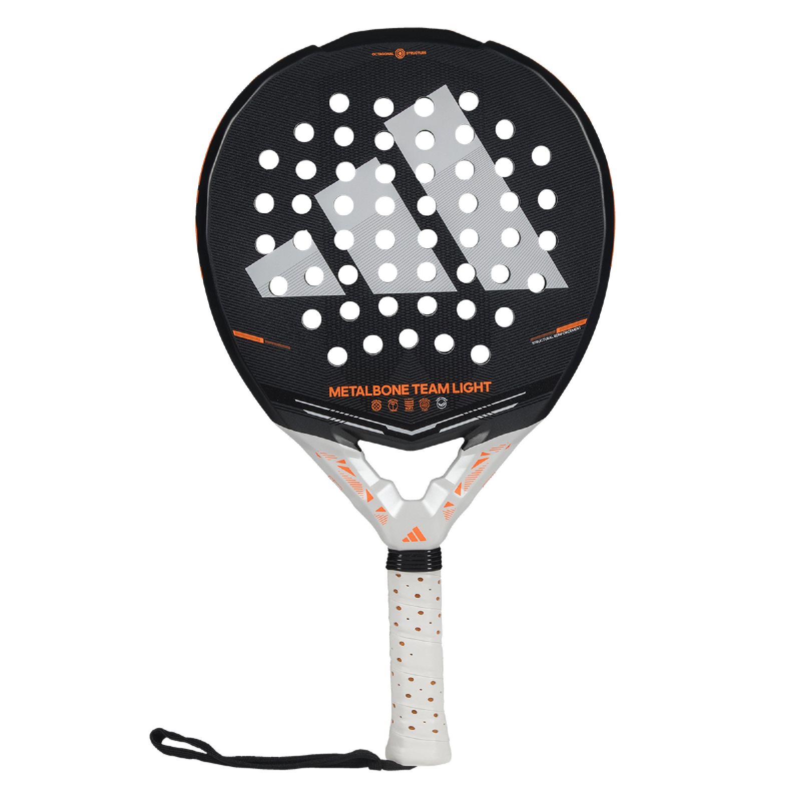 Light Padel Rackets Adidas Metalbone Team Light Padel Racket - Black/White (2026)