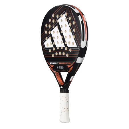 Adidas Crossit Team Ctrl Padel Racket - Black/White (2026)