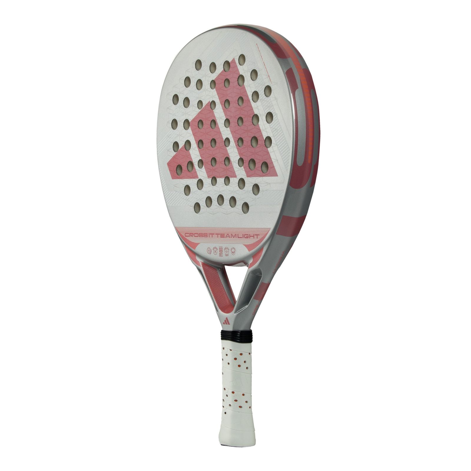 Adidas Crossit Team Light Padel Racket - Black/White (2026) -