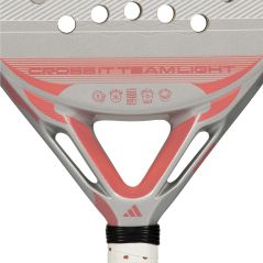 Adidas Crossit Team Light Padel Racket - Black/White (2026) -