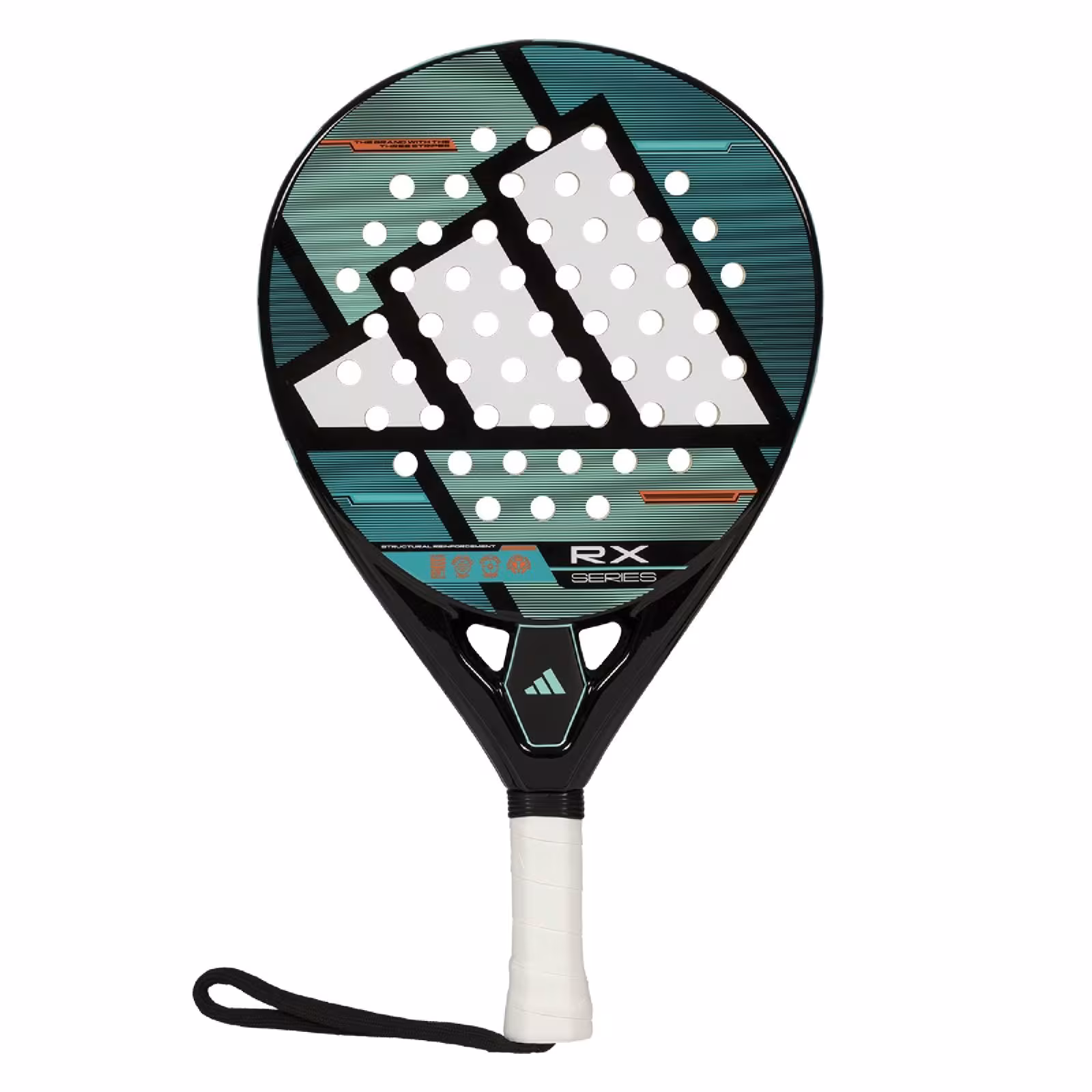 Adidas Rx Series Padel Racket- Black/White (2026) - Adidas