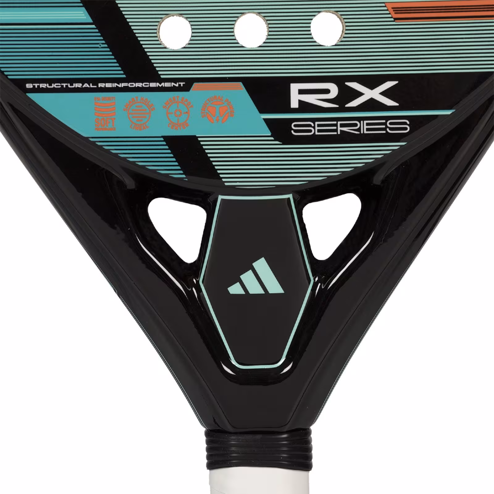 Adidas Rx Series Padel Racket- Black/White (2026) - Adidas