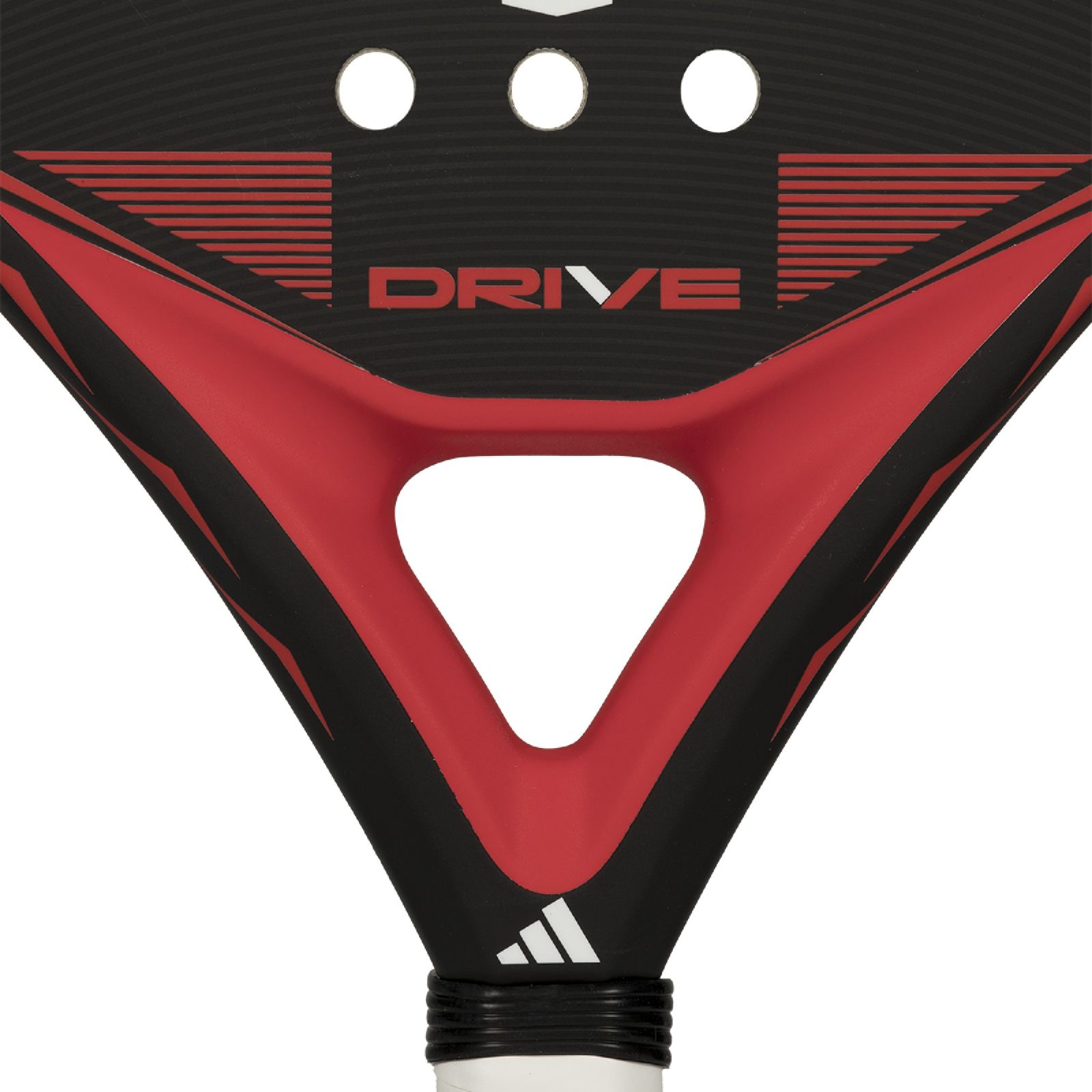 Adidas Drive Black Padel Racket - Black/Red (2026) - Adidas