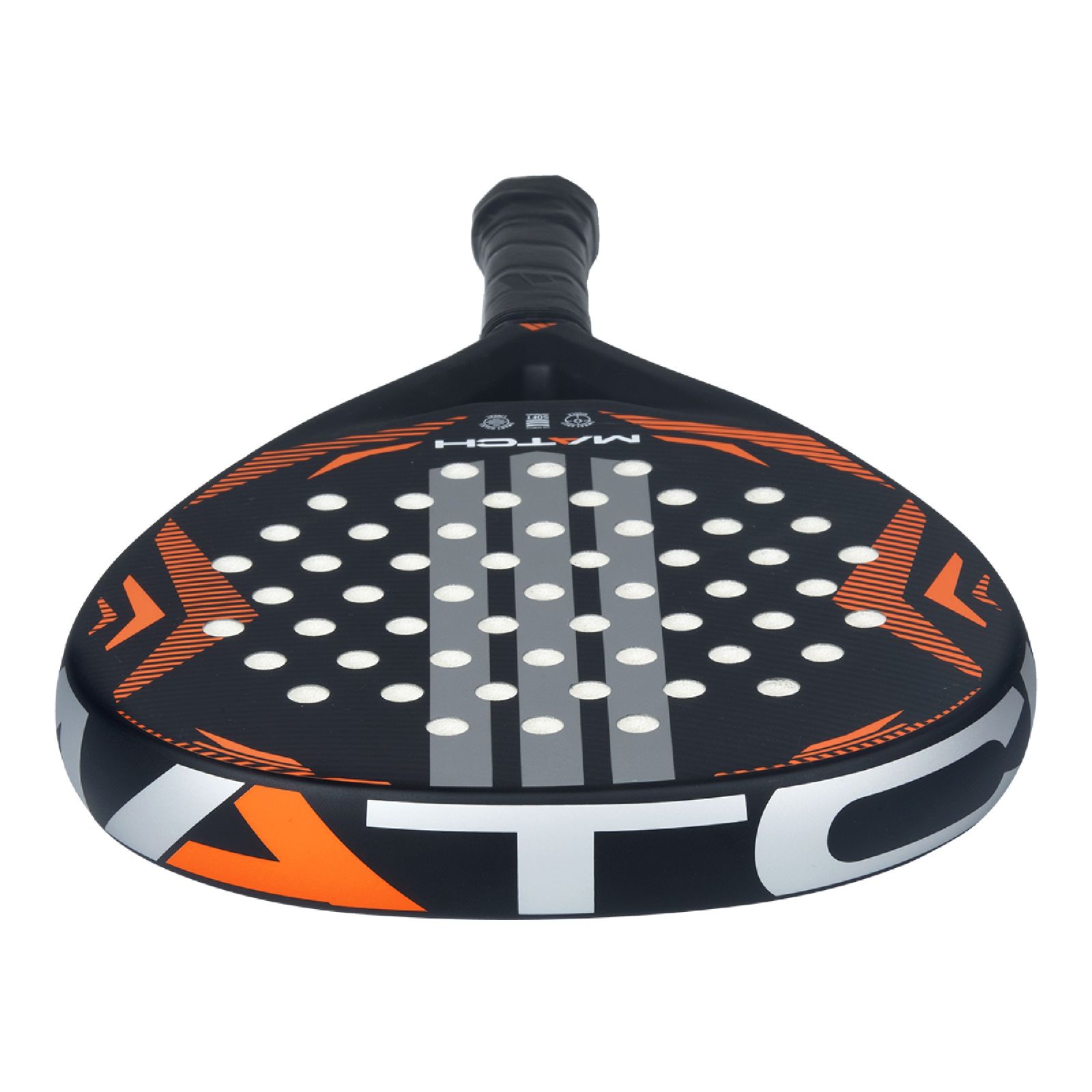 Adidas Match Padel Racket - Blck/Orange (2026) - Raquettes de