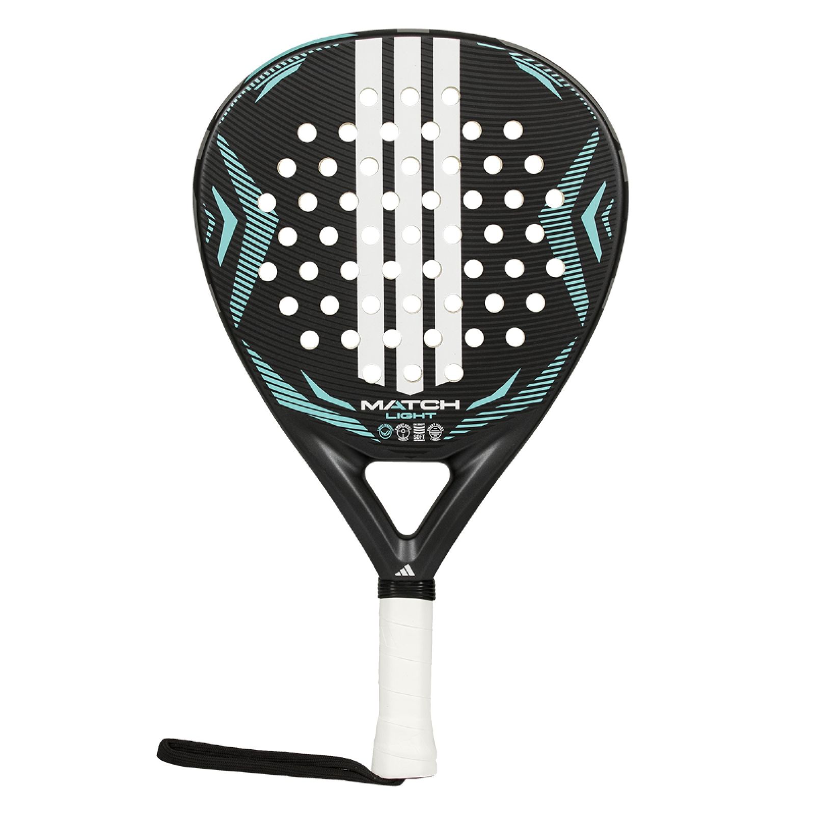 Adidas Match Light Padel Racket - Anthracite/Blue (2026) -