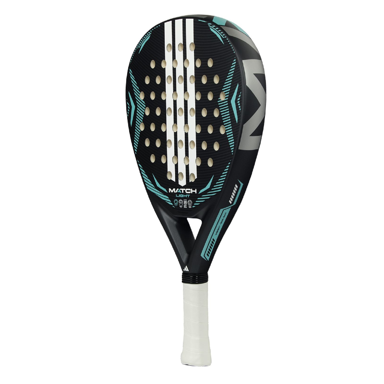 Adidas Match Light Padel Racket - Anthracite/Blue (2026) -