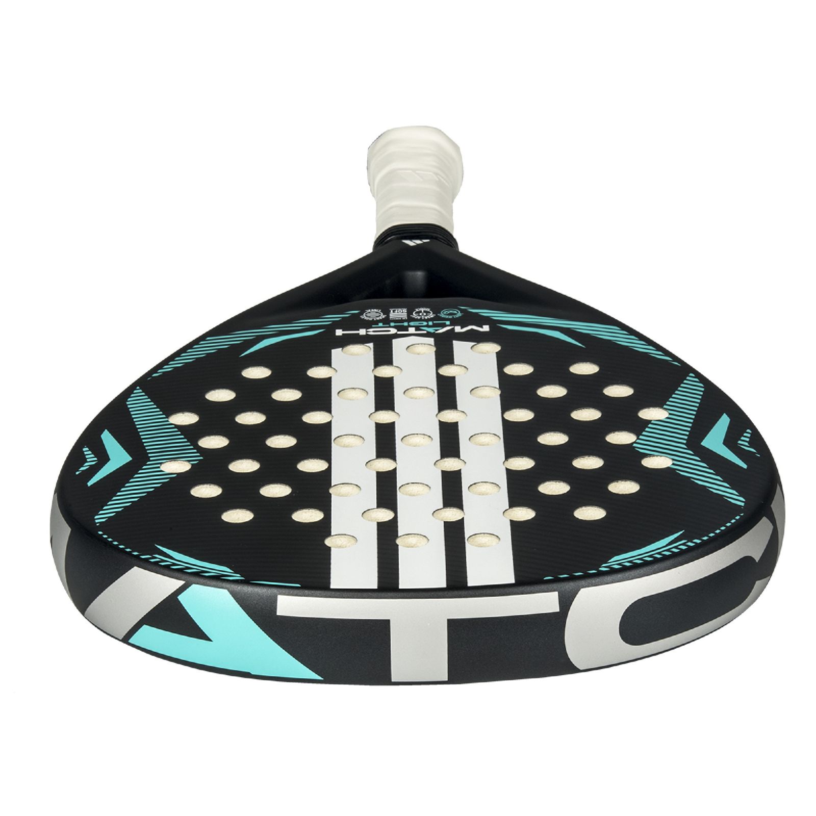 Adidas Match Light Padel Racket - Anthracite/Blue (2026) -