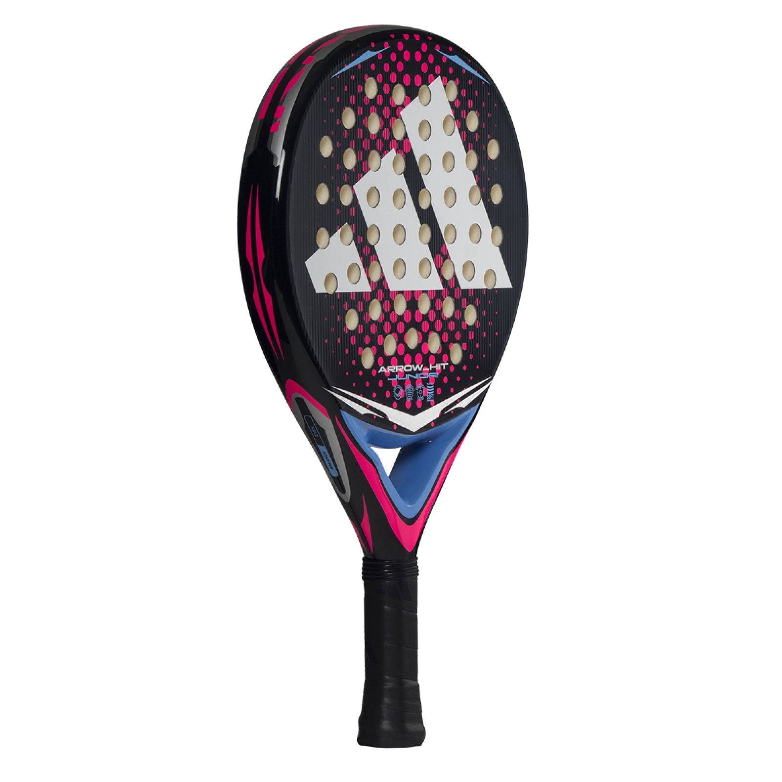 Adidas Arrow Hit Junior Padel Racket - White/Pink (2026) -