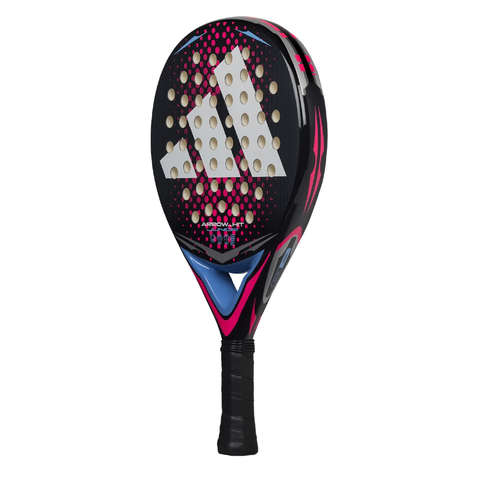 Adidas Arrow Hit Junior Padel Racket - White/Pink (2026) -