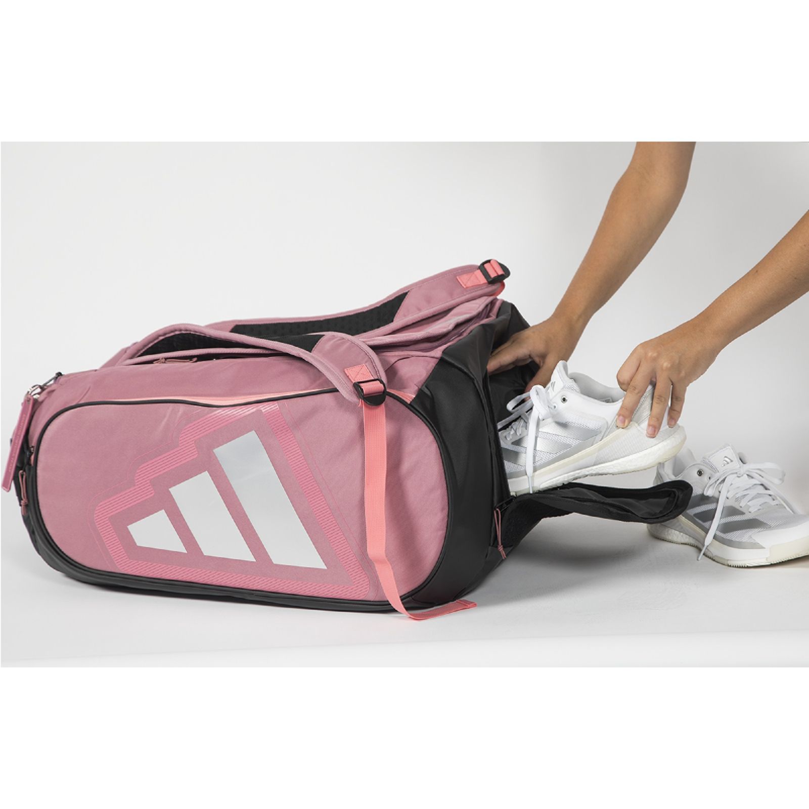 Adidas Protour Padel Racket Bag - Pink/Black (2026) - Sacs de