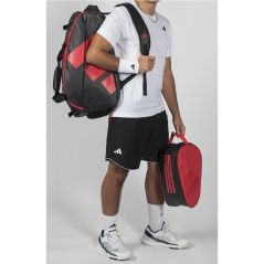 Adidas Multigame Padel Racket Bag - Black/Red (2026) -