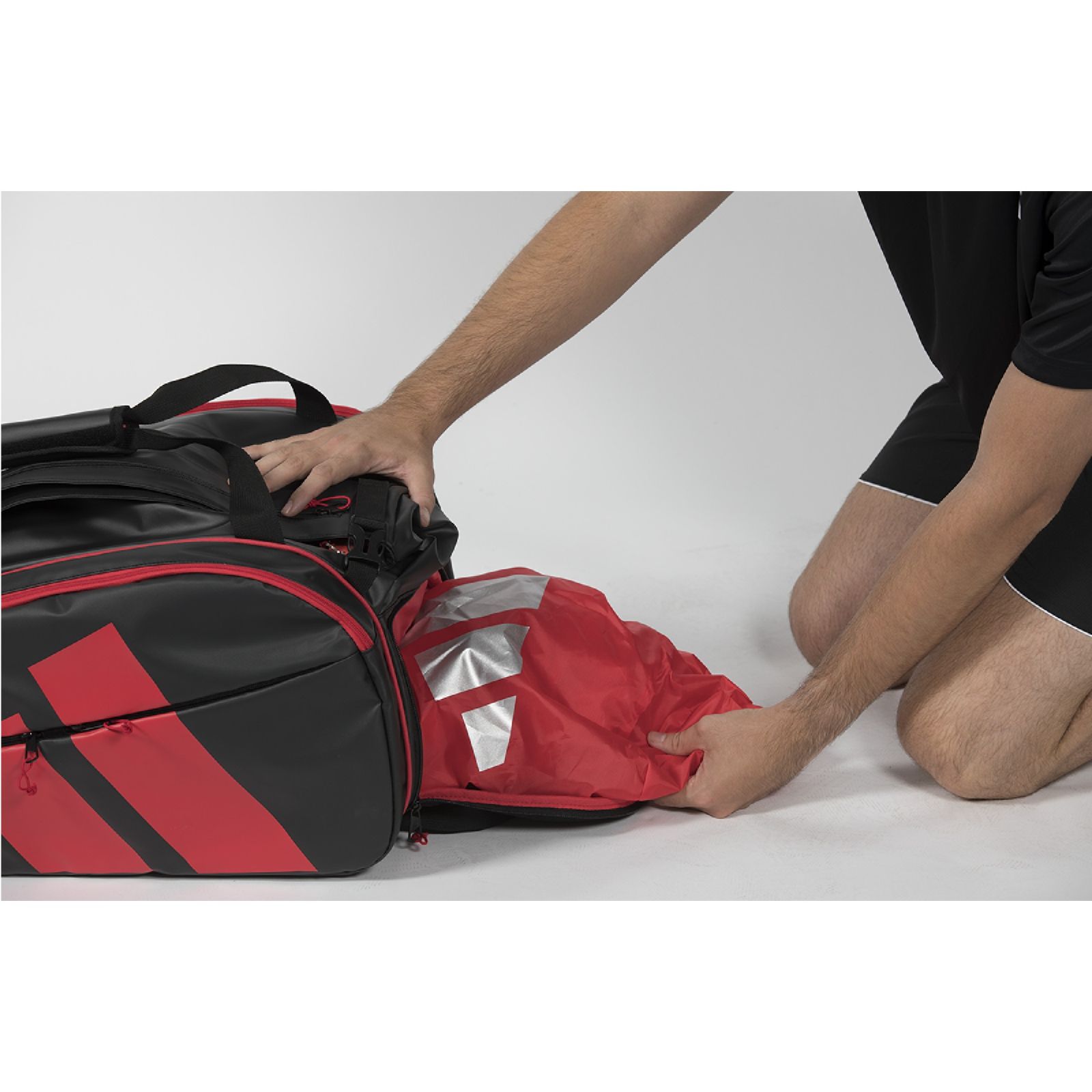 Adidas Multigame Padel Racket Bag - Black/Red (2026) -