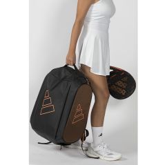 Adidas Tour Bronze Padel Racket Bag - Bronze/Orange (2026) -