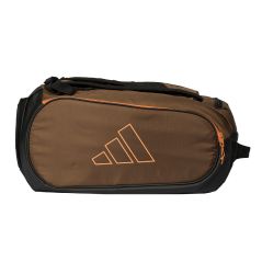 Adidas Tour Bronze Padel Racket Bag - Bronze/Orange (2026) -