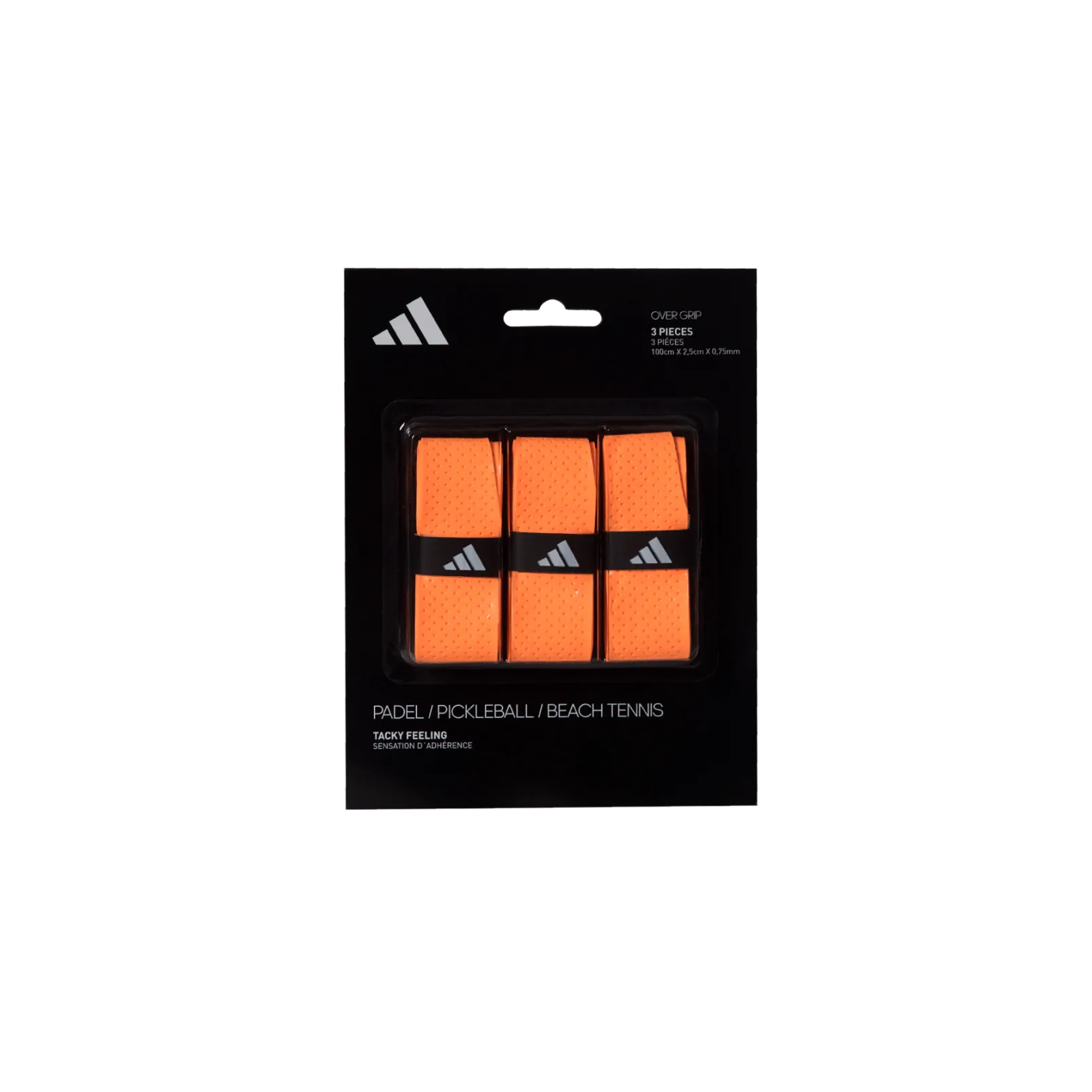 Adidas Padel Over Grip (Pack Of 3) Orange - Adidas Padel Over Grip (Pack Of 3) Orange - Impugnature da